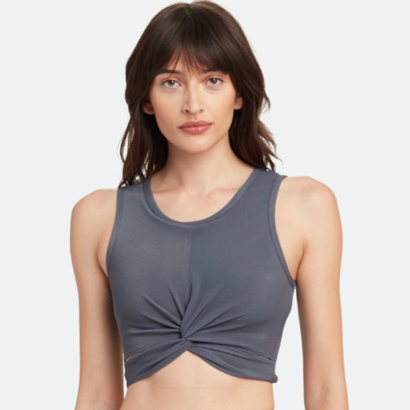 ONZIE s/m twist front crop top bra - Picture 1 of 3